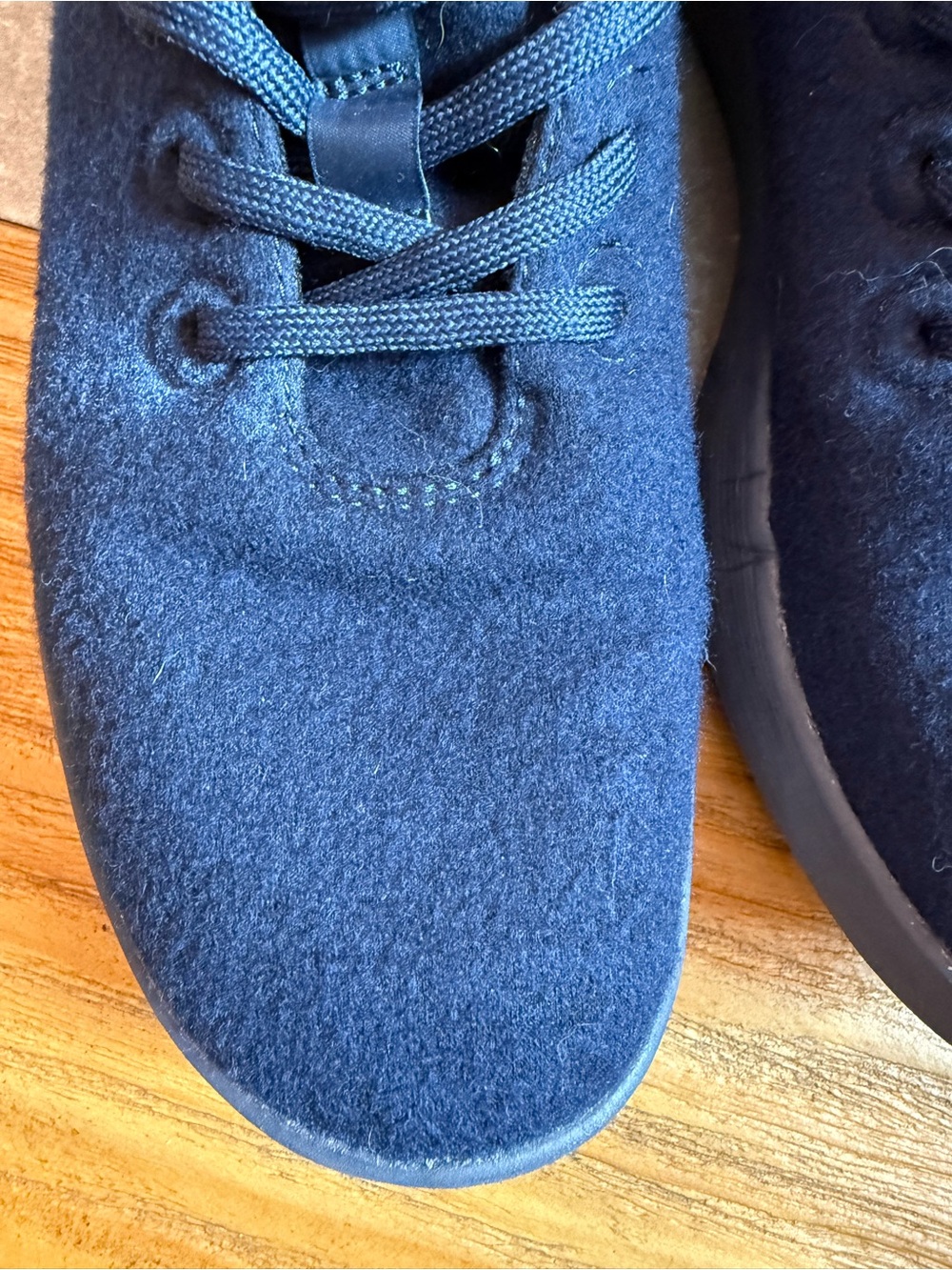 Allbirds Wool Runner 2 Navy Merino Sneakers Men’s 10.5 - Picture 6 of 8
